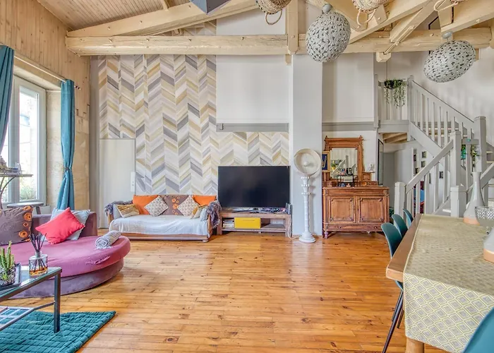 Plein Centre Duplex Lägenhet Bordeaux